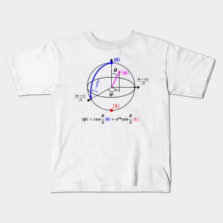 Bloch Sphere Kids T-Shirt